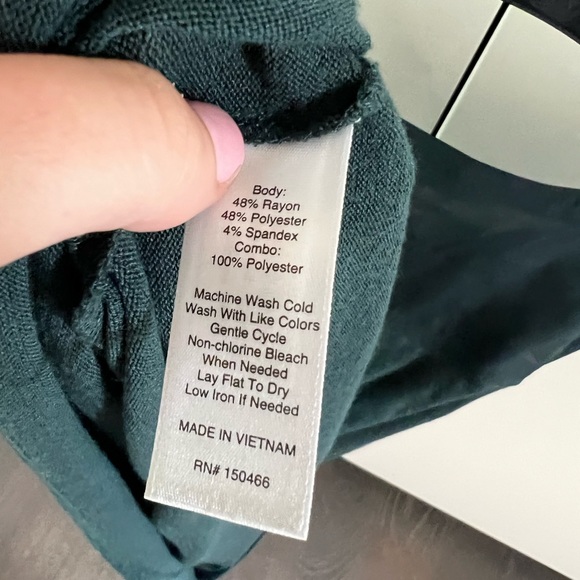 41 Hawthorn Green Tank Top | Size M - Picture 5 of 5